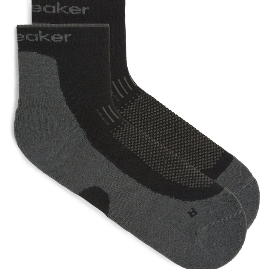 Sokken|Sokken < Icebreaker erino Hike+ ight ini Sokken Heren - Zwart/Obsidian
