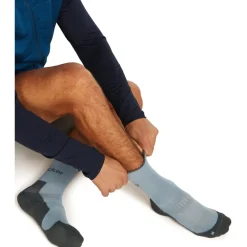 Icebreaker Merino Hike+ Light Crew Sokken Heren - Flint Blue/Obsidian
