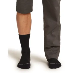 Icebreaker Merino Hike+ Liner Crew Sokken Heren - Zwart