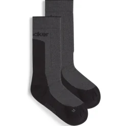 Sokken|Sokken < Icebreaker erino Hike+ ediu Crew okken Dae - Obidian/Zwart