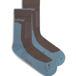 Icebreaker Merino Hike+ Medium Crew Sokken Heren - Porcini/Flint Blue