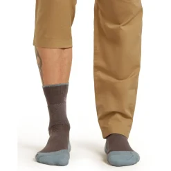 Icebreaker Merino Hike+ Medium Crew Sokken Heren - Porcini/Flint Blue