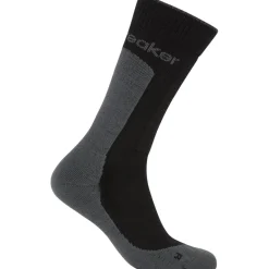 Sokken|Sokken < Icebreaker erino Hike+ ediu Crew Sokken Heren - Zwart/Obsidian