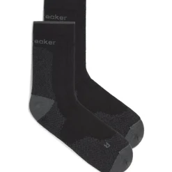Icebreaker Merino Hike+ Ultralight Quarter Sokken Heren - Zwart/Obsidian