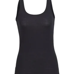 Baselayers < Icebreaker erino iren Tanktop Dae - Zwart