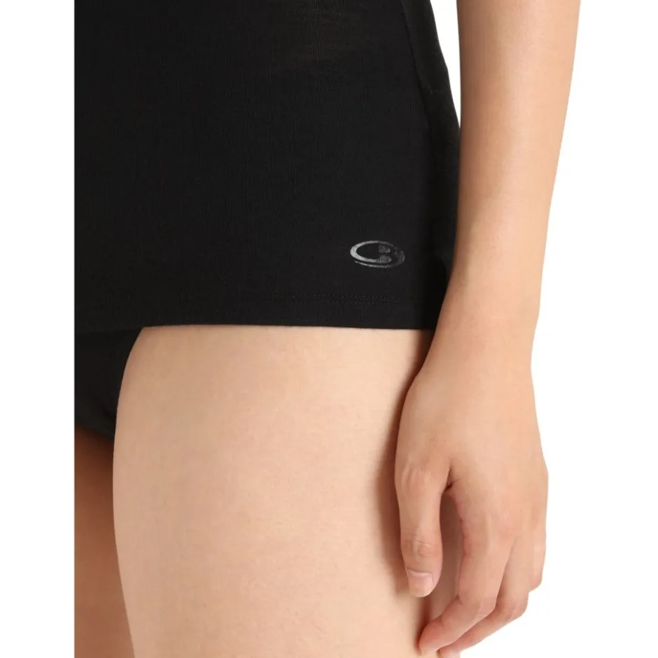 Baselayers < Icebreaker erino iren Tanktop Dae - Zwart