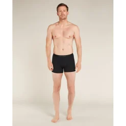 Icebreaker Merino 125 Cool-Lite™ Anatomica Boxershorts voor heren - Zwart