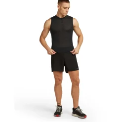 Icebreaker Merino 75 Cool-Lite™ Featherlight™ Tanktop voor heren - Zwart