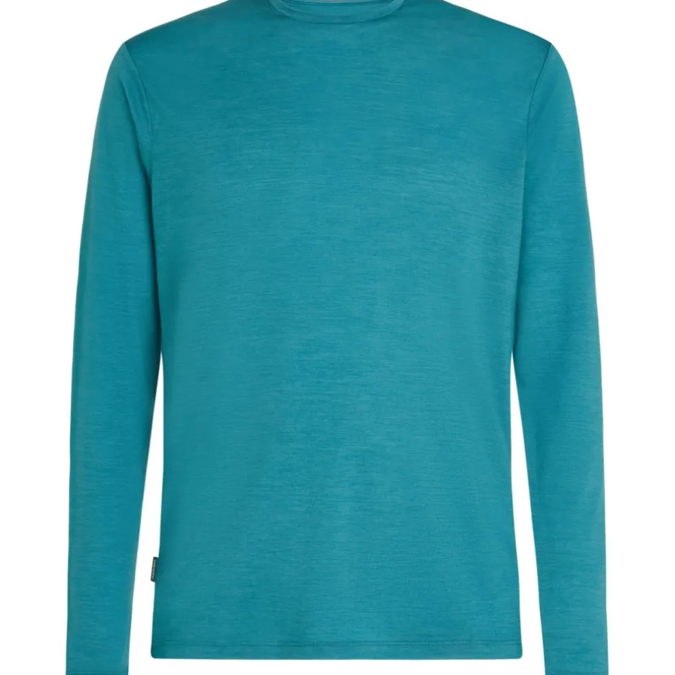 Icebreaker Merino 125 Cool-Lite™ Sphere III Shirt met Lange Mouwen Heren - Topaz