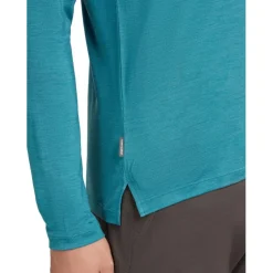 Icebreaker Merino 125 Cool-Lite™ Sphere III Shirt met Lange Mouwen Heren - Topaz