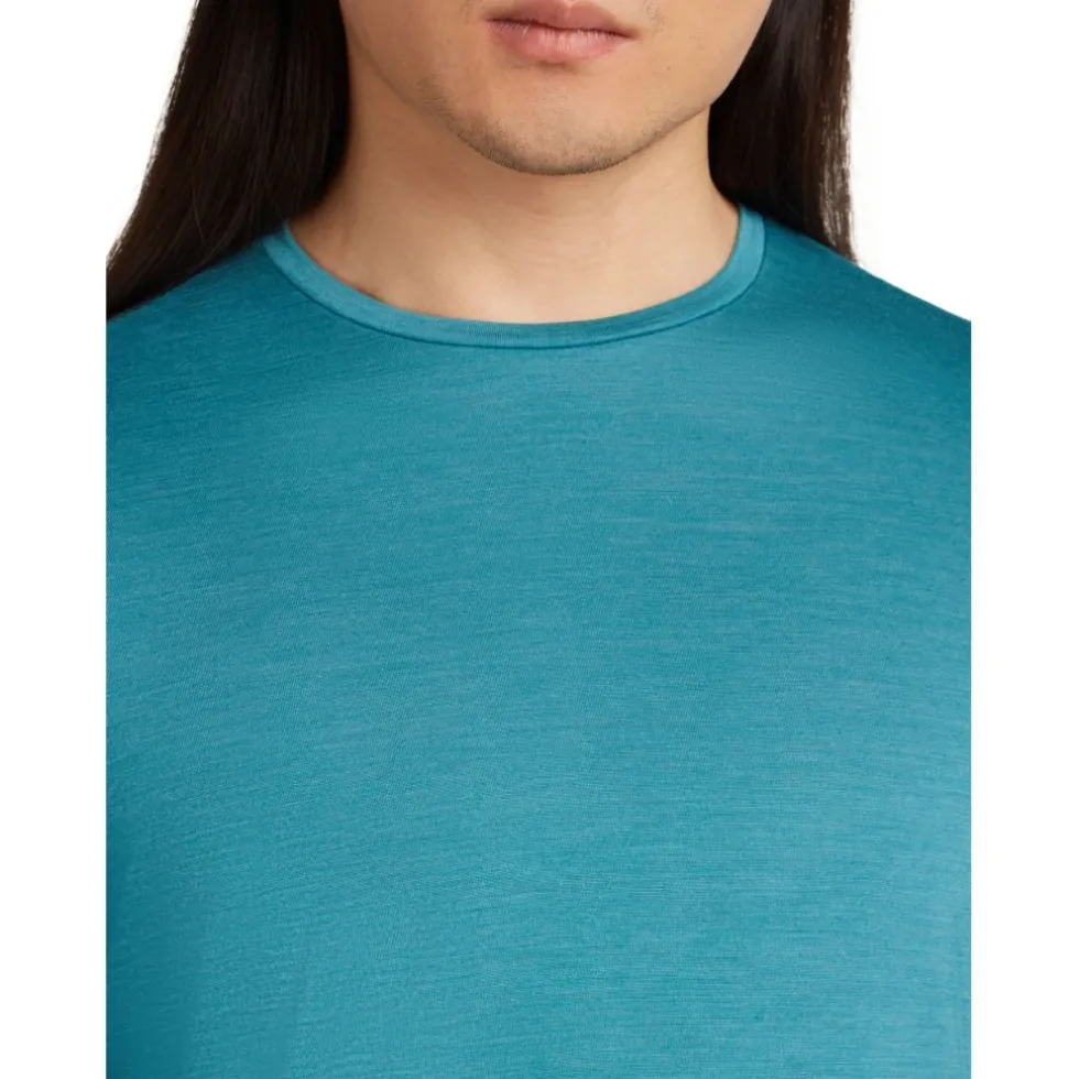 Icebreaker Merino 125 Cool-Lite™ Sphere III Shirt met Lange Mouwen Heren - Topaz