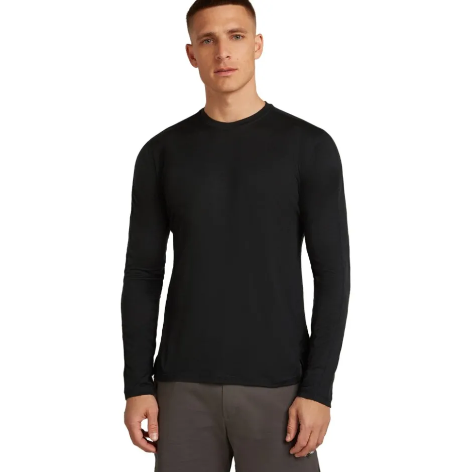 T-Shirts En Tops|Shirts & Midlayers < Icebreaker 150 erinoFine™ Ace Shirt et ange ouwen Heren - Zwart