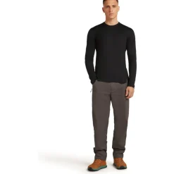 T-Shirts En Tops|Shirts & Midlayers < Icebreaker 150 erinoFine™ Ace Shirt et ange ouwen Heren - Zwart