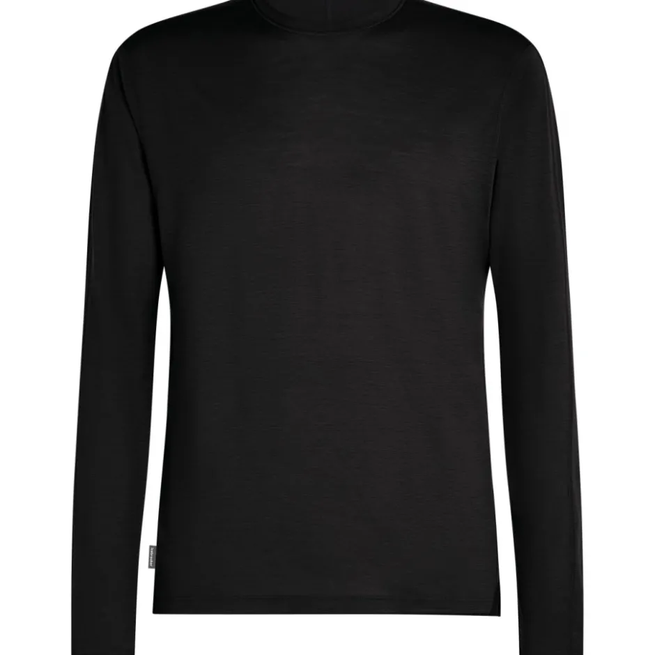 T-Shirts En Tops|Shirts & Midlayers < Icebreaker 150 erinoFine™ Ace Shirt et ange ouwen Heren - Zwart