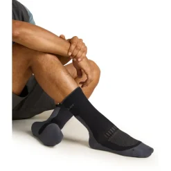 Icebreaker Merino Hike+ Light Crew Sokken Heren - Zwart/Obsidian