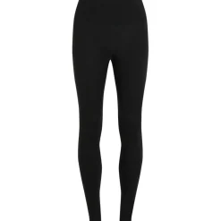 Icebreaker Merino 200 Oasis High Rise Tights Dames - Zwart
