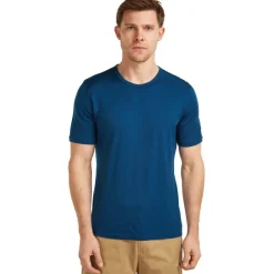 Icebreaker Merino 200 Oasis Thermo-shirt met korte mouwen voor heren - Atlantis