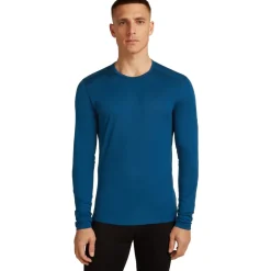 Icebreaker Merino 200 Oasis Thermo-shirt met lange mouwen voor heren - Atlantis