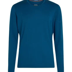 Icebreaker Merino 200 Oasis Thermo-shirt met lange mouwen voor heren - Atlantis