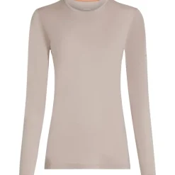 Icebreaker Merino 200 Oasis Thermo-shirt met lange mouwen voor dames - Pink Quartz