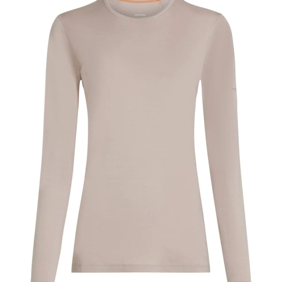 Icebreaker Merino 200 Oasis Thermo-shirt met lange mouwen voor dames - Pink Quartz