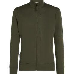 Shirts & Midlayers < Icebreaker erino 260 Quantu Herenjas et ange ouwen en ritssuiting - Dark oden