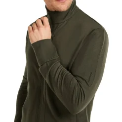 Shirts & Midlayers < Icebreaker erino 260 Quantu Herenjas et ange ouwen en ritssuiting - Dark oden