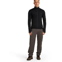 Icebreaker Merino 300 RealFleece™ Descender Jas Heren - Zwart
