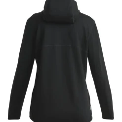 Shirts & Midlayers < Icebreaker Merino 560 RealFleece™ Elemental II Ja met Capuchon Dame - Zwart