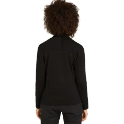 Shirts & Midlayers < Icebreaker erino 360 Reafeece™ Eeenta Haf Zip Trui Daes - Zwart