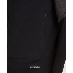 Icebreaker Merino 300 RealFleece™ Descender Vest Heren - Zwart