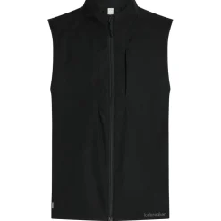 Icebreaker Merino Shell+™ Cotton Elevation Winbreaker Vest Heren - Black