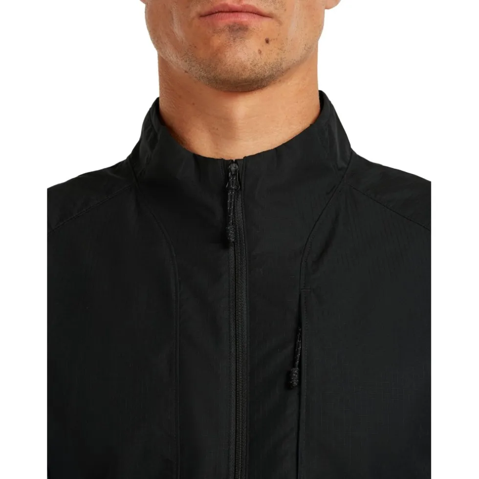 Icebreaker Merino Shell+™ Cotton Elevation Winbreaker Vest Heren - Black