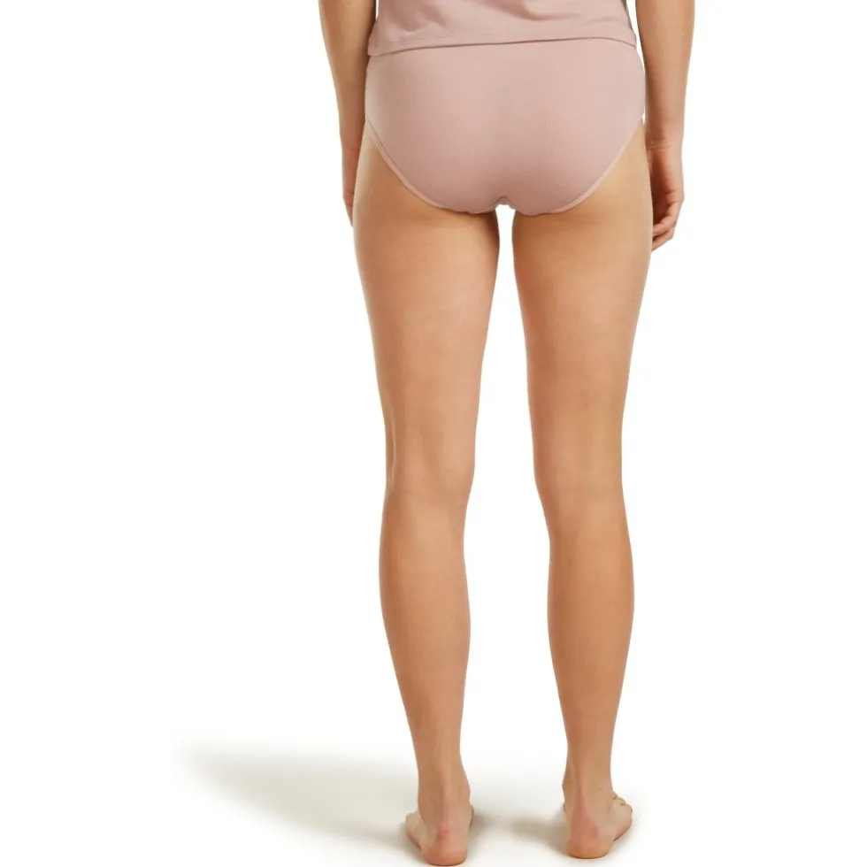 Icebreaker Merino Siren Hipkini Slips Dames - Pink Quartz