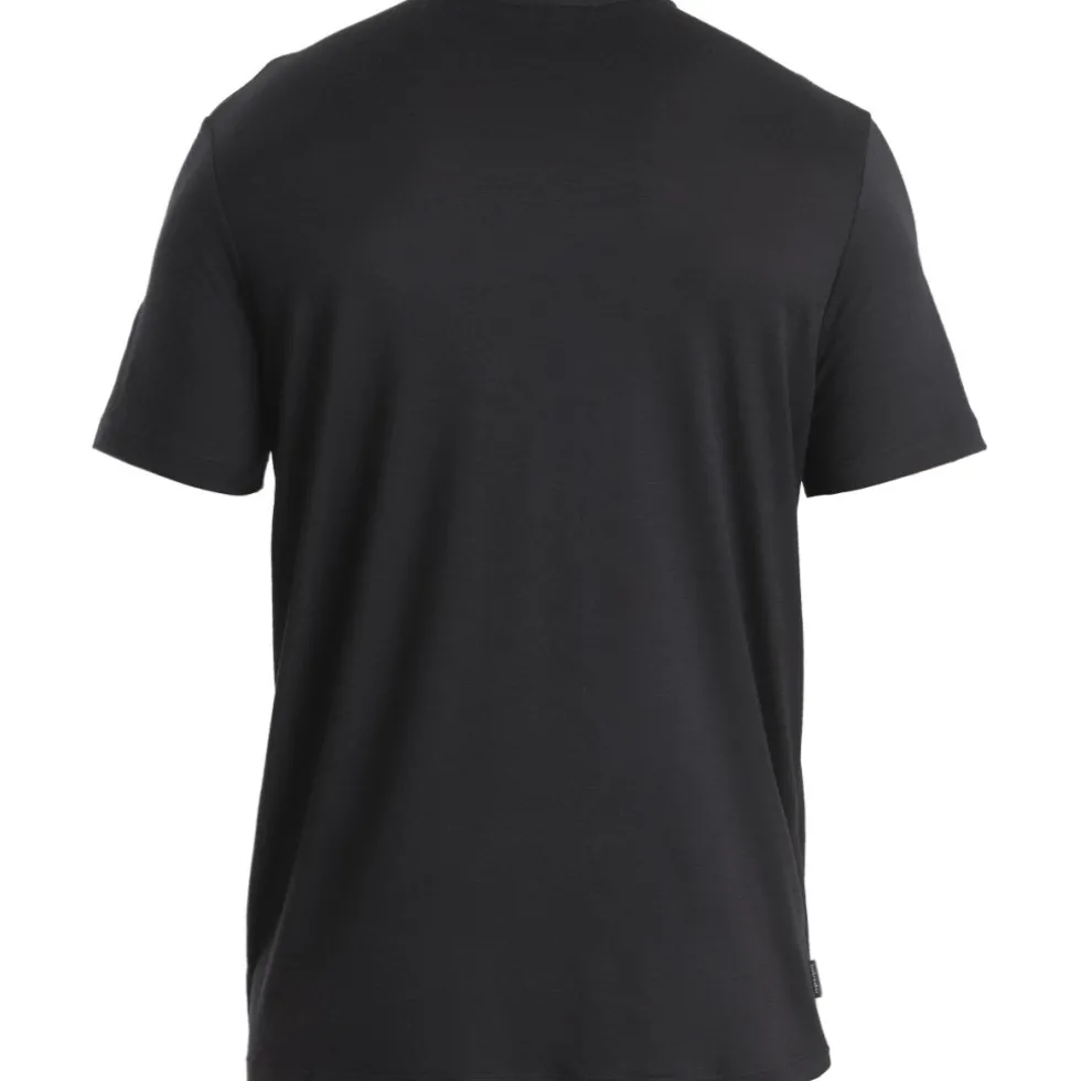 Icebreaker Merino 150 Tech Lite T-shirt heren - Zwart