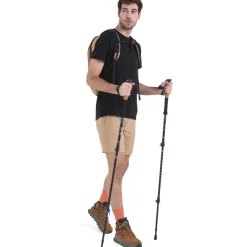 Icebreaker Merino 150 Tech Lite T-shirt heren - Zwart