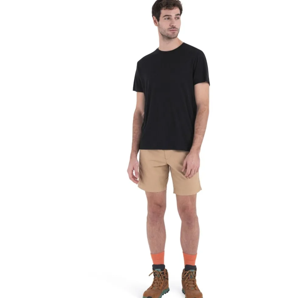 Icebreaker Merino 150 Tech Lite T-shirt heren - Zwart