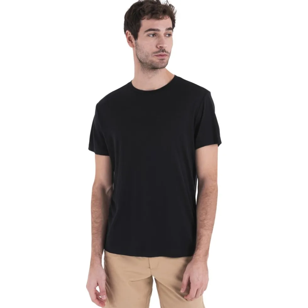 Icebreaker Merino 150 Tech Lite T-shirt heren - Zwart