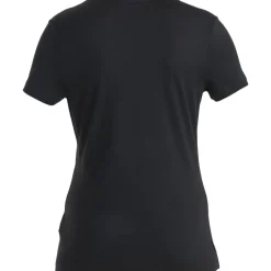 Icebreaker Merino 150 Tech Lite T-Shirt Vrouwen - Zwart