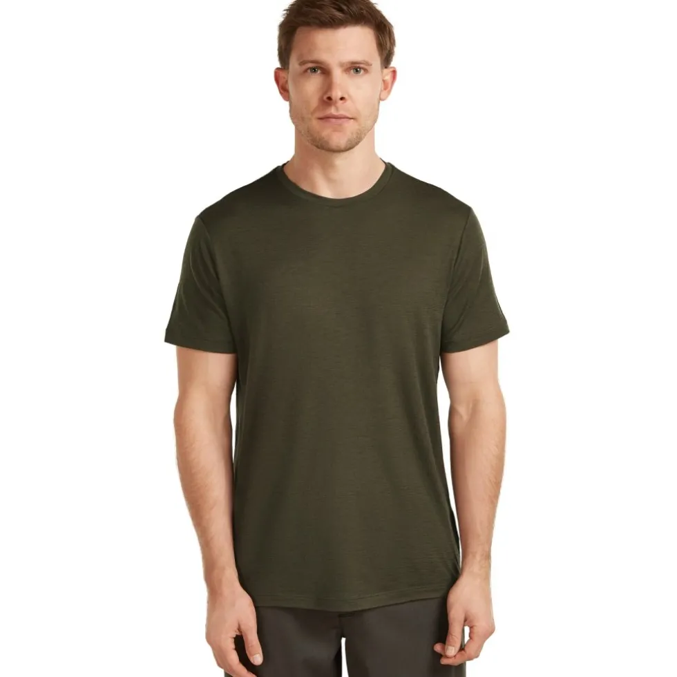 Icebreaker Merino 150 Tech Lite T-shirt heren - Dark Loden