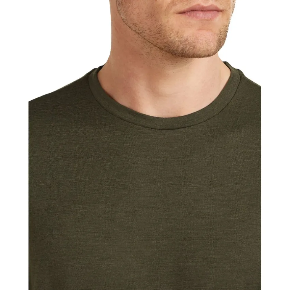 Icebreaker Merino 150 Tech Lite T-shirt heren - Dark Loden