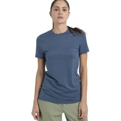 Shirts & Midlayers < Icebreaker erino 150 Tech ite T-hirt Vrouwen - Dawn