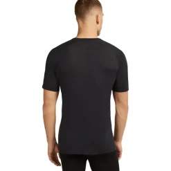 Baselayers < Icebreaker erino 125 ZoneKnit™ Crewe hirt Heren - Zwart