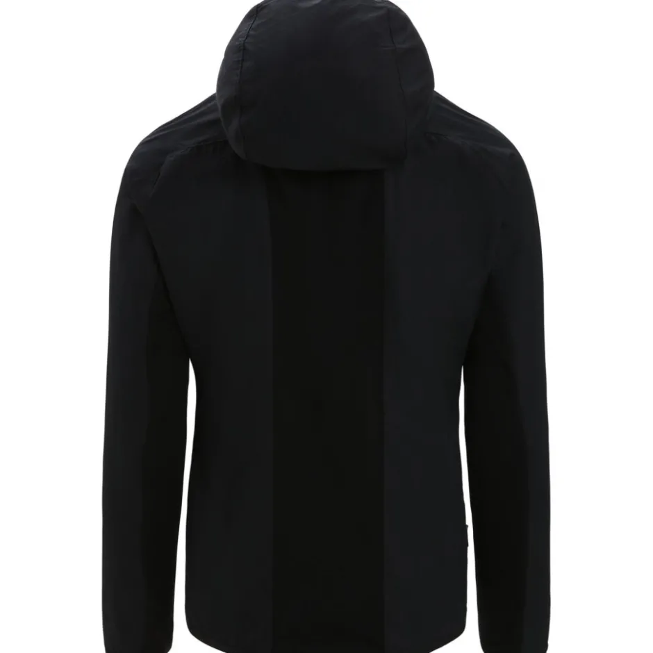 Jassen & Vesten < Icebreaker hell+™ Merino Cotton Windbreaker Dame - Zwart