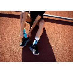 Fietssokken|Sokken < INCYLENCE Ultralight Strikes Sokken - Blauw Inferno