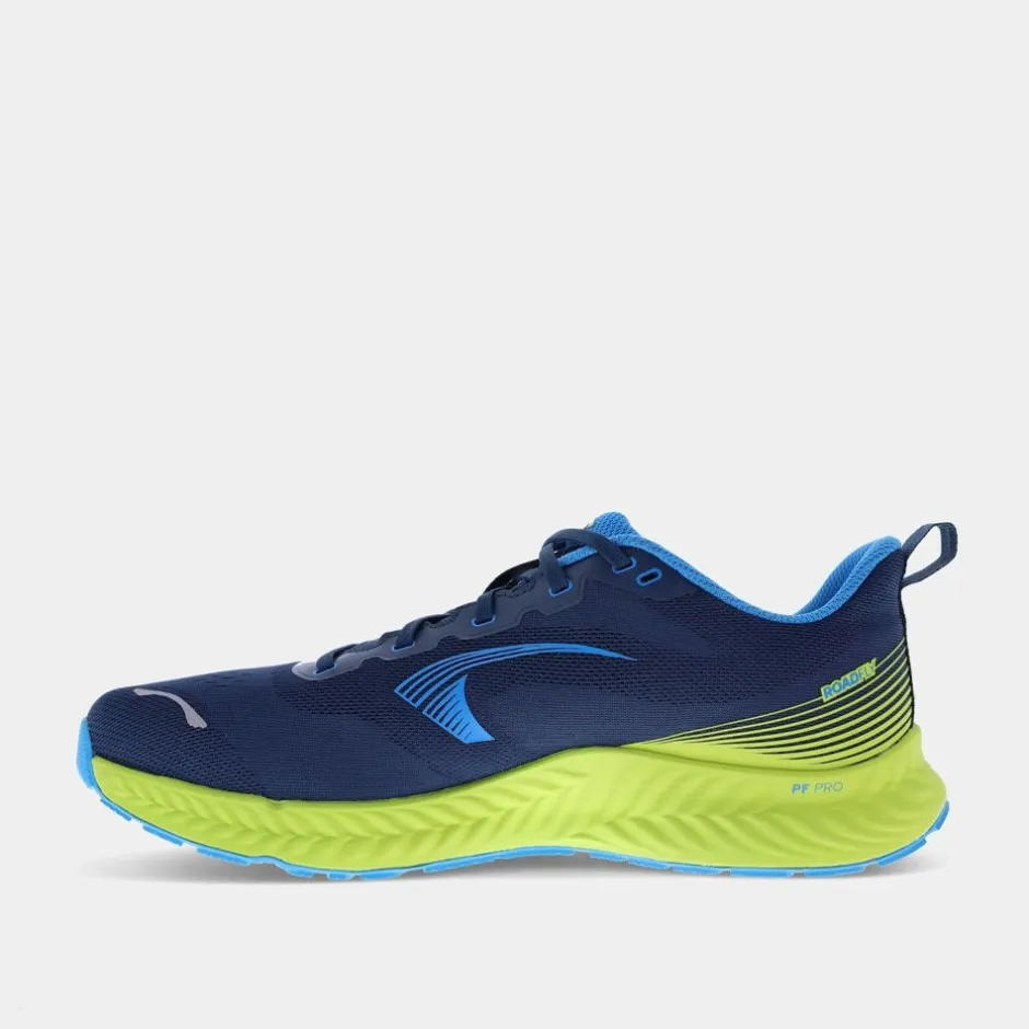 Hardloopschoenen Voor Op De Weg|Hardloopschoenen Heren < Inov-8 RoadFly Hardloopschoenen Heren - navy/blauw/lime