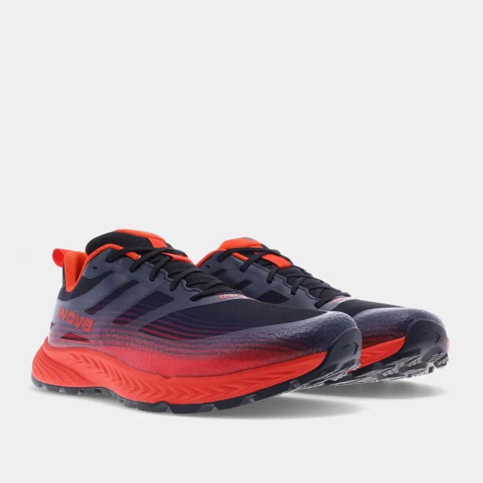 Schoenen|Trailrunning Schoenen < Inov-8 TrailFly Speed Hardloopschoenen Heren - zwart/fiery red