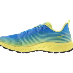 Inov-8 TrailFly Speed Hardloopschoenen Heren - blauw/geel