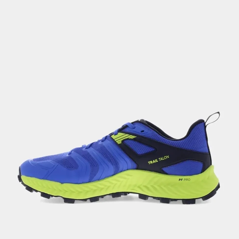 Hardloopschoenen Heren|Trailrunning Schoenen < Inov-8 Trailtalon Hardloopschoenen Heren - blue/black/lime