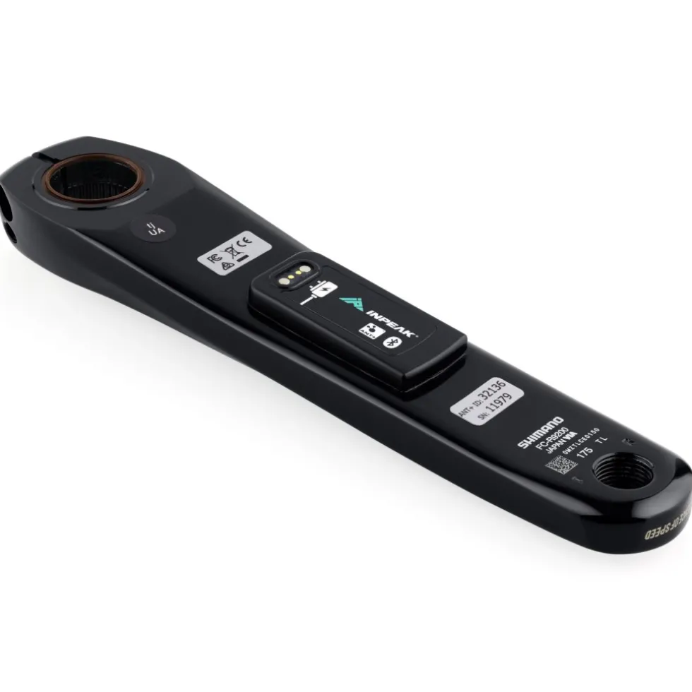 INPEAK Powercrank-E Powermeter Crankarm - Ready | Single (links) - Shimano Dura Ace FC-R9200